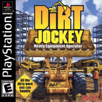 Dirt Jockey Heavy Equipment Operator Playstation  box art